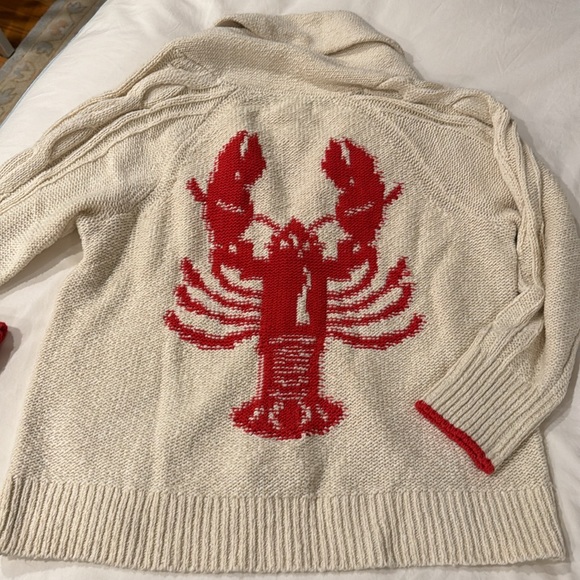 Anthropologie Lobster Cardigan - Picture 9 of 9